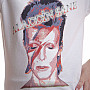 David Bowie koszulka, Aladdin Sane White, damskie