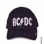 AC/DC czapka z daszkiem, White Logo