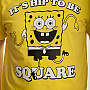 SpongeBob Squarepants koszulka, It´s Hip To Be Square, męskie