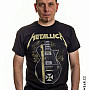 Metallica koszulka, Hetfield Iron Cross, męskie