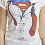 Superman koszulka, Super blouse Girls, damskie