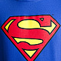 Superman bluza, Shield Hoodie Blue, męska