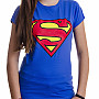 Superman koszulka, Shield Blue, damskie