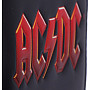 AC/DC portfel 11 x 9 x 2 cm s řetízkem/ 220 g, Red Logo