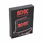 AC/DC portfel 11 x 9 x 2 cm s řetízkem/ 220 g, Red Logo