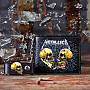 Metallica portfel 11 x 9 x 2 cm s řetízkem/ 220 g, Sad But True