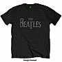The Beatles koszulka, Drop T Logo Diamante Crystals Black, męskie