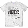The Beatles koszulka, White Album Tracszt BP White, męskie