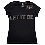 The Beatles koszulka, Let It Be Diamante Black, damskie