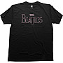 The Beatles koszulka, Drop T Logo Embroidered Eco Friendly Black, męskie