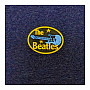 The Beatles koszulka, Oval Logo Dip Dye Wash Navy Blue, męskie