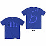 Billie Eilish koszulka, Billie 5 BP Blue, męskie