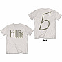 Billie Eilish koszulka, Billie 5 BP White, męskie