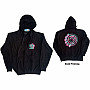 Blink 182 bluza, Double Six Arrow Smiley Zipped BP Black, męska