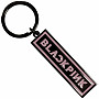 BlackPink kovová brelok 60 x 16mm, Logo