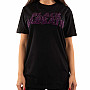 Black Sabbath koszulka, Wavy Logo Diamante Eco Friendly Black, męskie