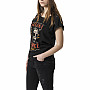 Selena Gomez koszulka, Kill Em Skull Tee Girly Black, damskie