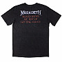 Megadeth koszulka, Black Friday Wash BP Charcoal Grey, męskie