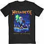 Megadeth koszulka, Rust In Peace 30th Tracklist (Back Print) Black, męskie