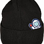 NASA zimowa czapka zimowa, NASA Embroidery Logo Black Onesize