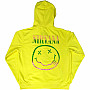 Nirvana bluza, Sorbet Ray Happy Face Zipped BP Neon Yellow, męska