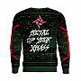 Metallica pletený vánoční sweter, Metal Up Your Ass Xmass Blk/Green