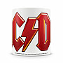 AC/DC ceramiczny kubek 250ml, AC/DC Logo Red