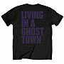 Rolling Stones koszulka, Ghost Town Distressed Backprint Black, męskie