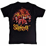 Slipknot koszulka, The End So Far Flame Logo BP Black, męskie