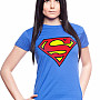 Superman koszulka, Shield Blue, damskie