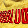 Yungblud zimowa czapka zimowa, Red Logo Hi-Build Embroidery Yellow, unisex