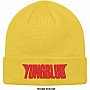 Yungblud zimowa czapka zimowa, Red Logo Hi-Build Embroidery Yellow, unisex