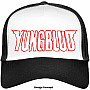 Yungblud czapka z daszkiem, Red Logo Outline Mesh Black, unisex